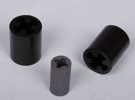 Adhesive Radial 10 Pole Neodymium Iron Boron Ring Iron Absorbing Stone